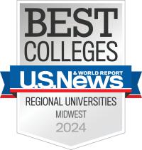 뿪¼ badge for Best Regional Universities, 2024, by US News and World Report